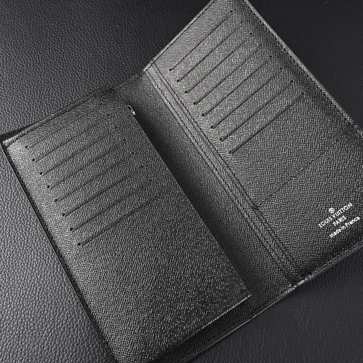 Louis Vuitton Brazza Wallet – Damier Graphite Canvas Long Bifold (N62665) - Black & Grey Damier Graphite