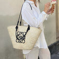 Loewe Sunday Neeti Black Raffia Bag