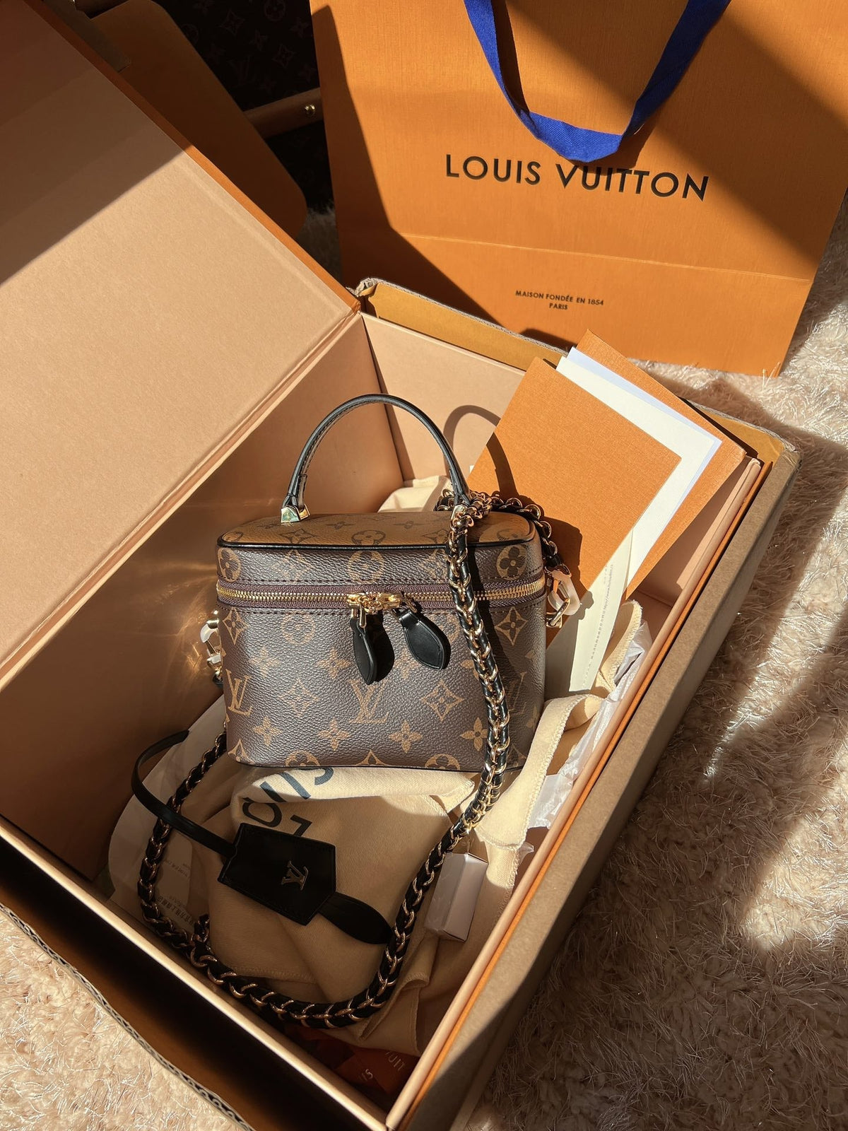 LV Vanity PM Monogram Crossbody Bags