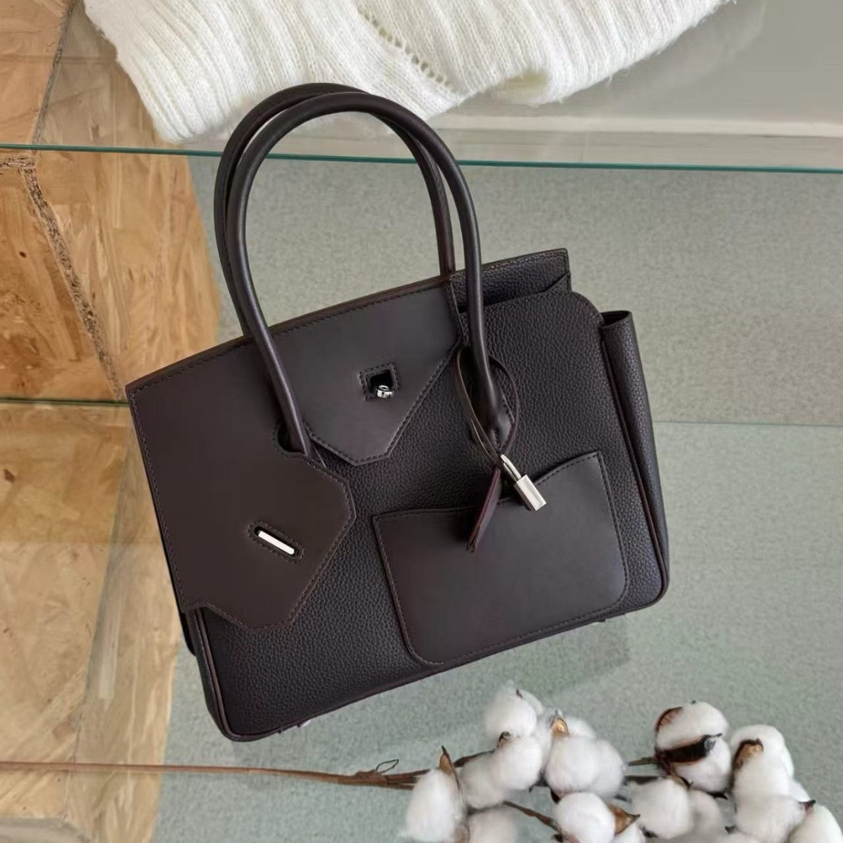 Limited Edition Hermes Birkin Desordre Handbag