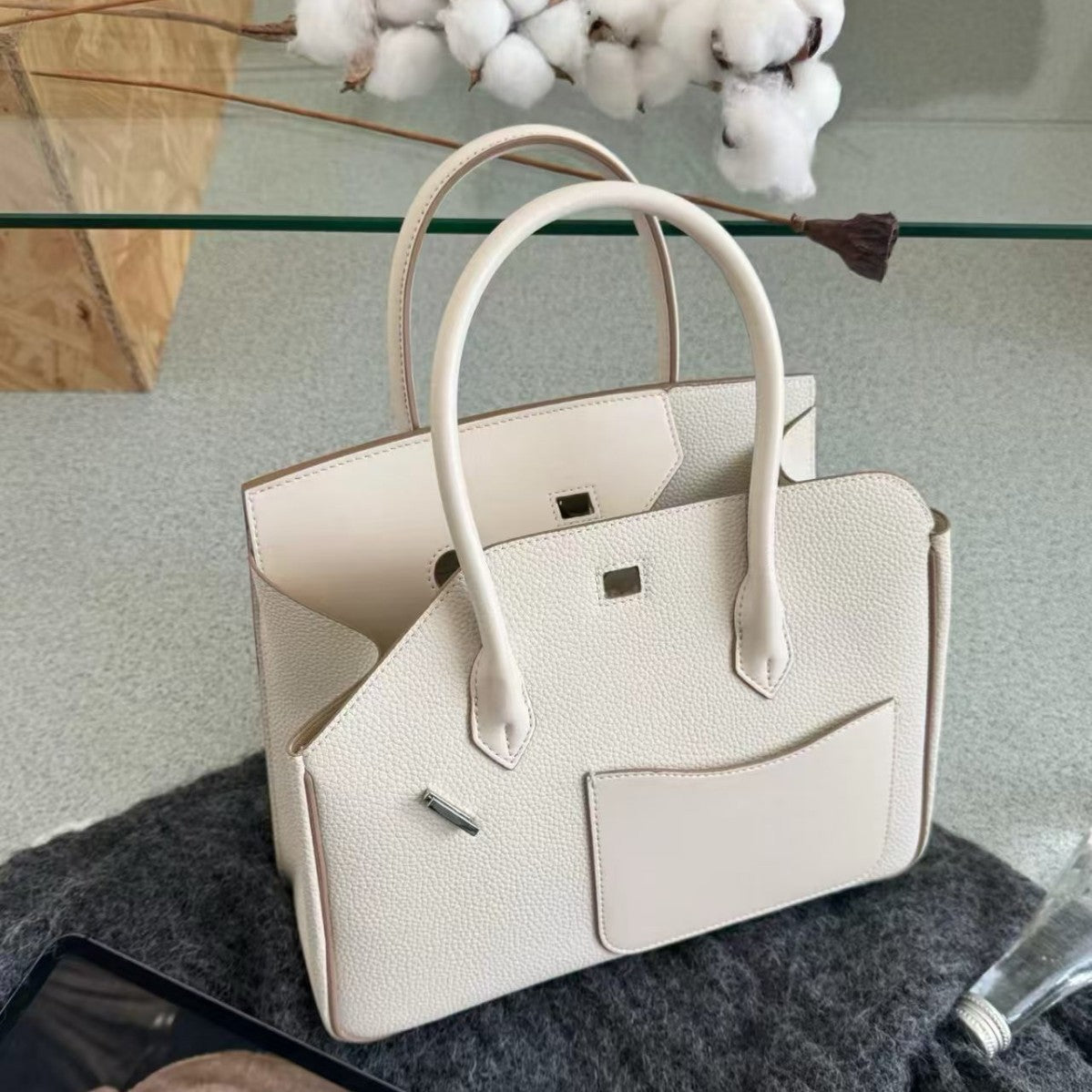 Limited Edition Hermes Birkin Desordre Handbag