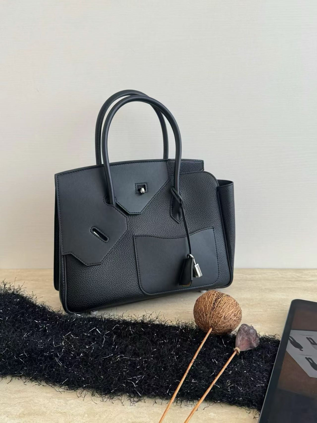 Limited Edition Hermes Birkin Desordre Handbag