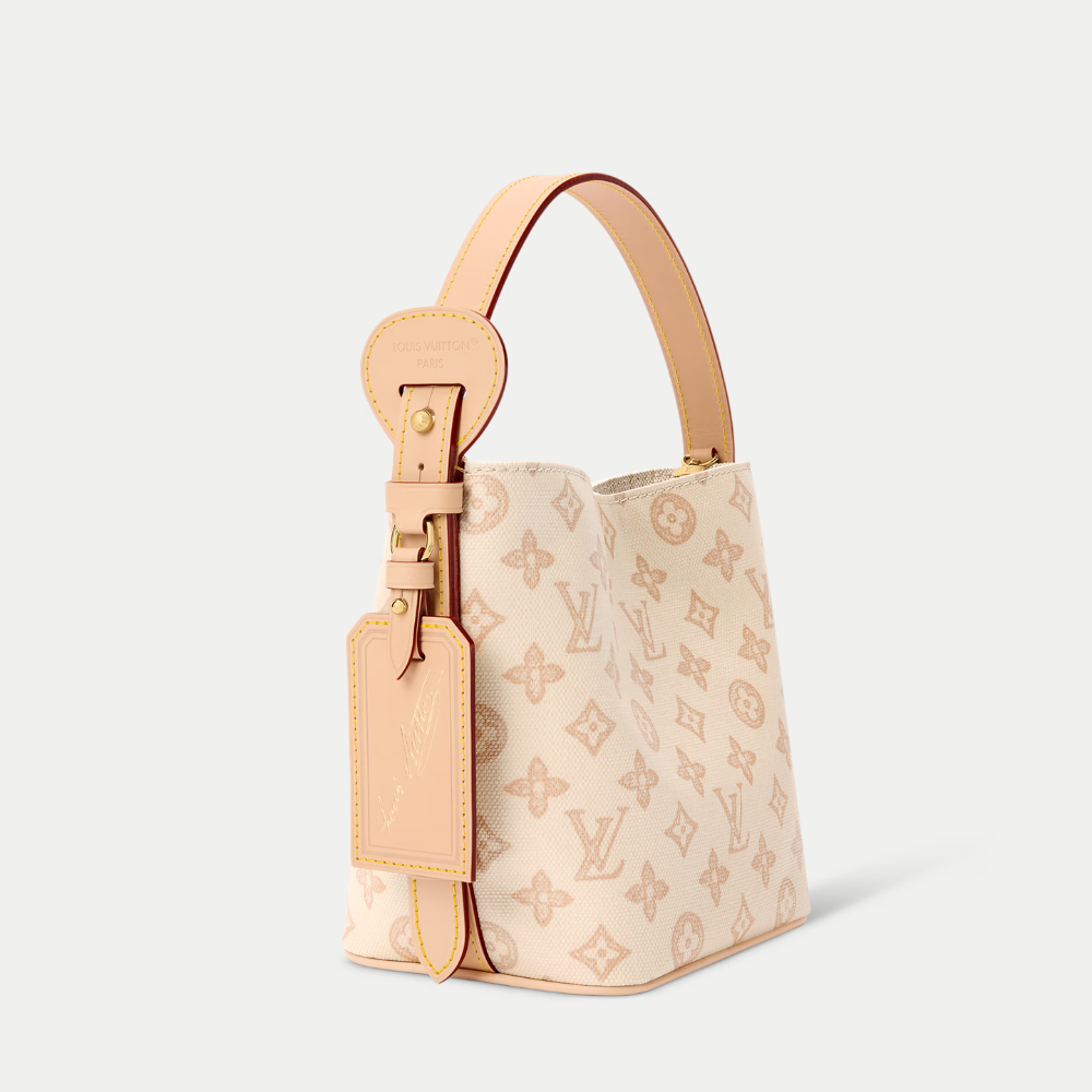 LV All in BB Monogram Origine Lin Tote Bag