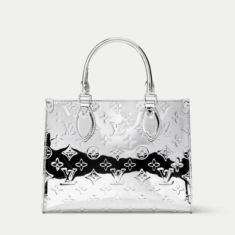LV OnTheGo PM Silver Tote Bag