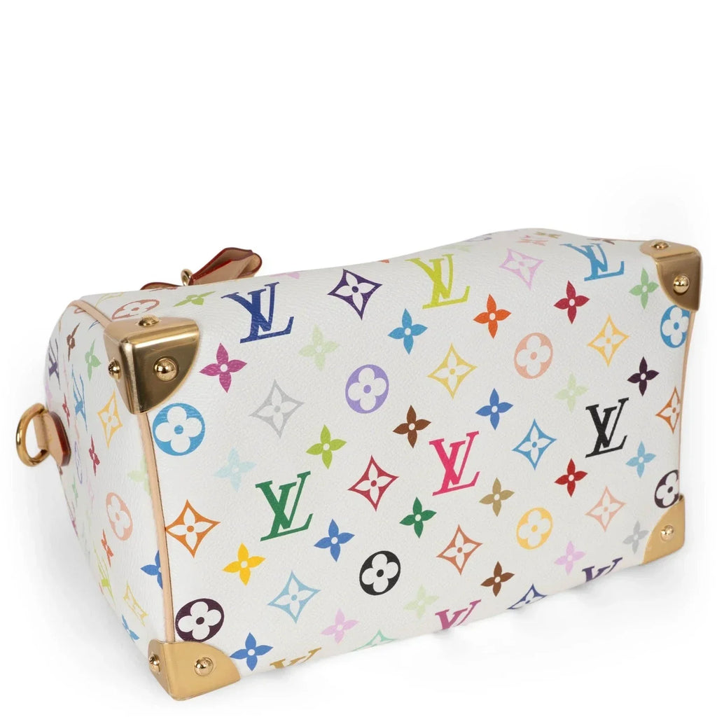 LV x Takashi Murakami Speedy Soft 30 Handbag