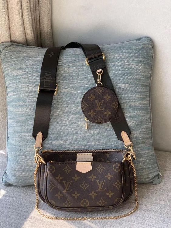 Louis Vuitton Multi-Pochette Bag - Brown