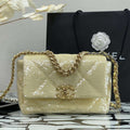 Chanel 19 Sequin Flap Bag
