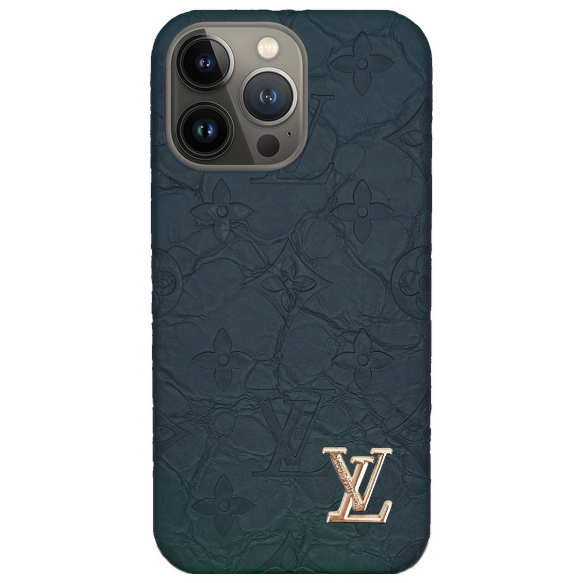 'LV' Hammered Effect iPhone Cases | Shine
