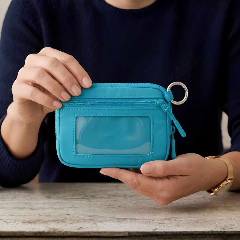 Iris & Rainbow Original Iris Wallet - Aqua