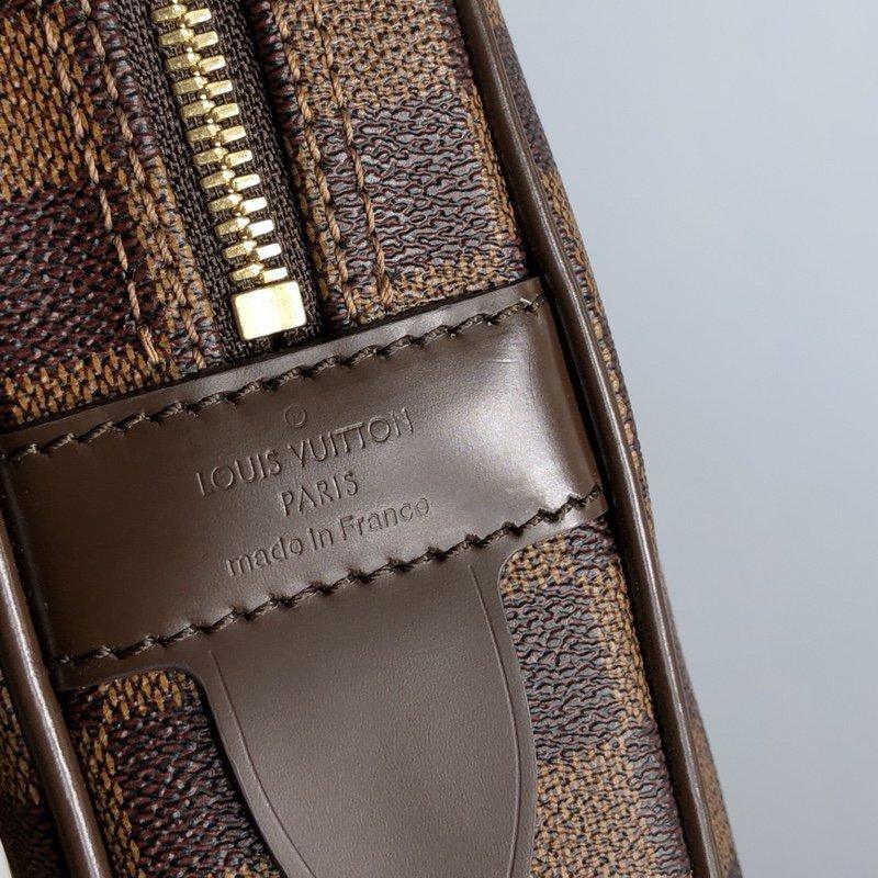 Louis Vuitton Checkered Canvas Briefcase