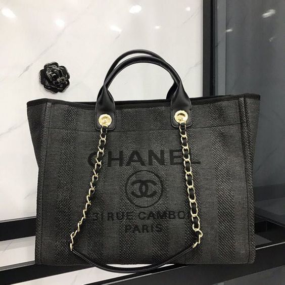 Chanel Deuville Tote Bag - Grey
