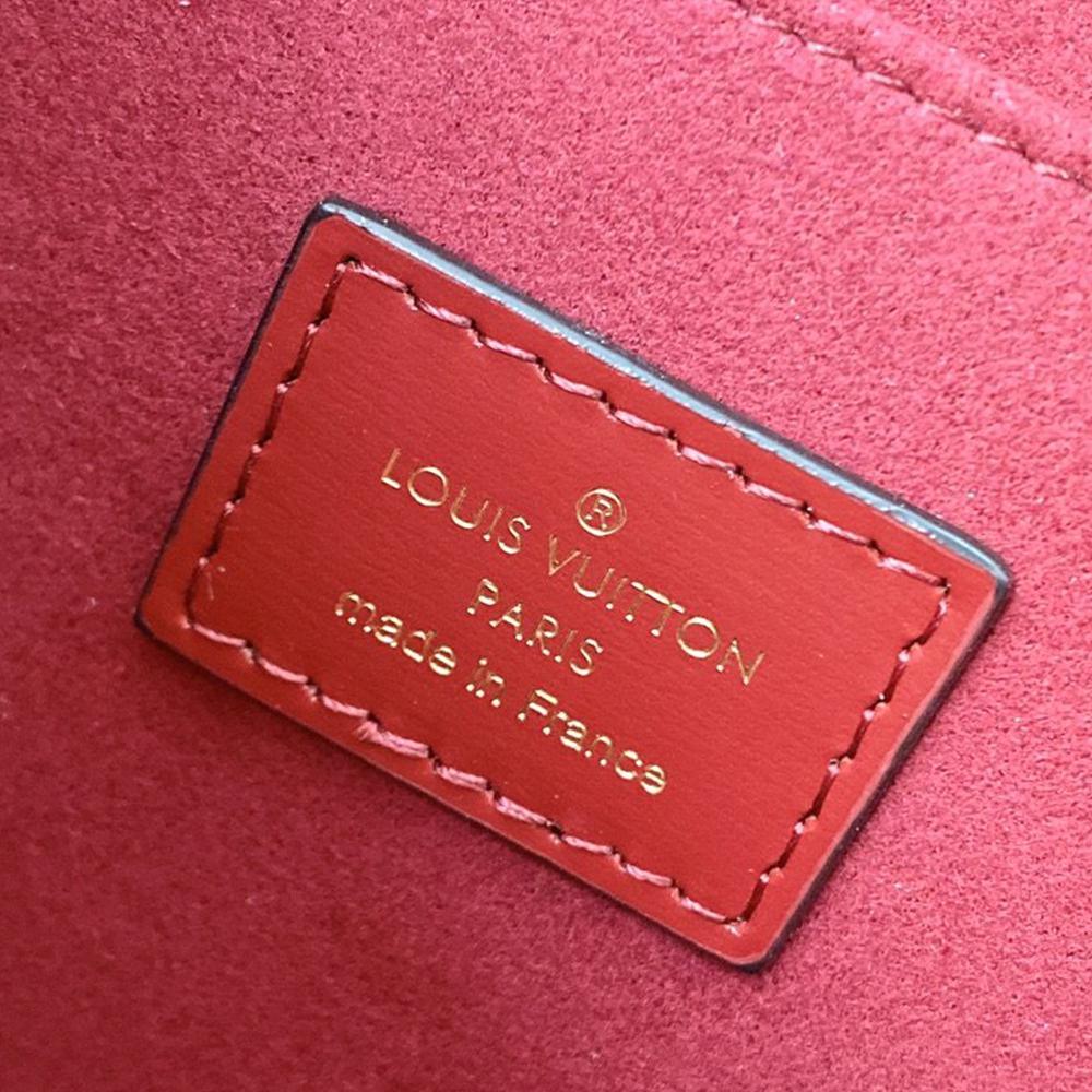 LV Dauphine MM Cherry Red Handbag