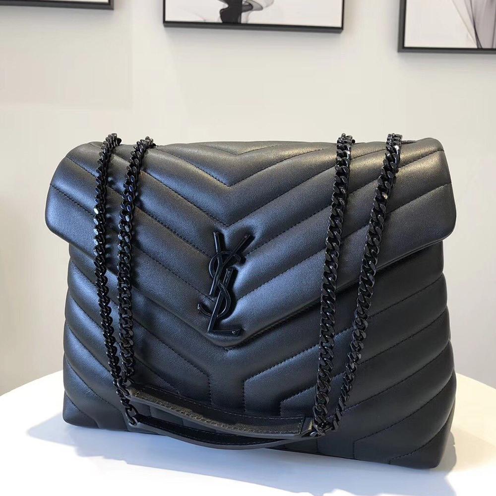 YSL Loulou Small Bag - Nero (Black)