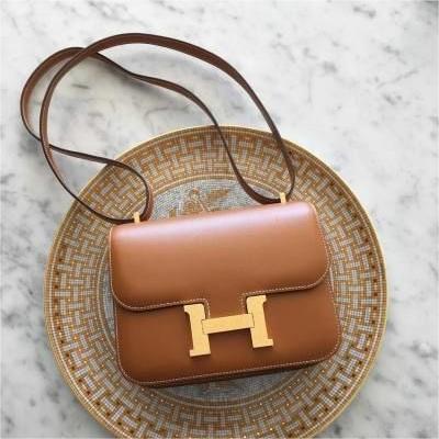 Hermes Micro Constance Bag - Brown