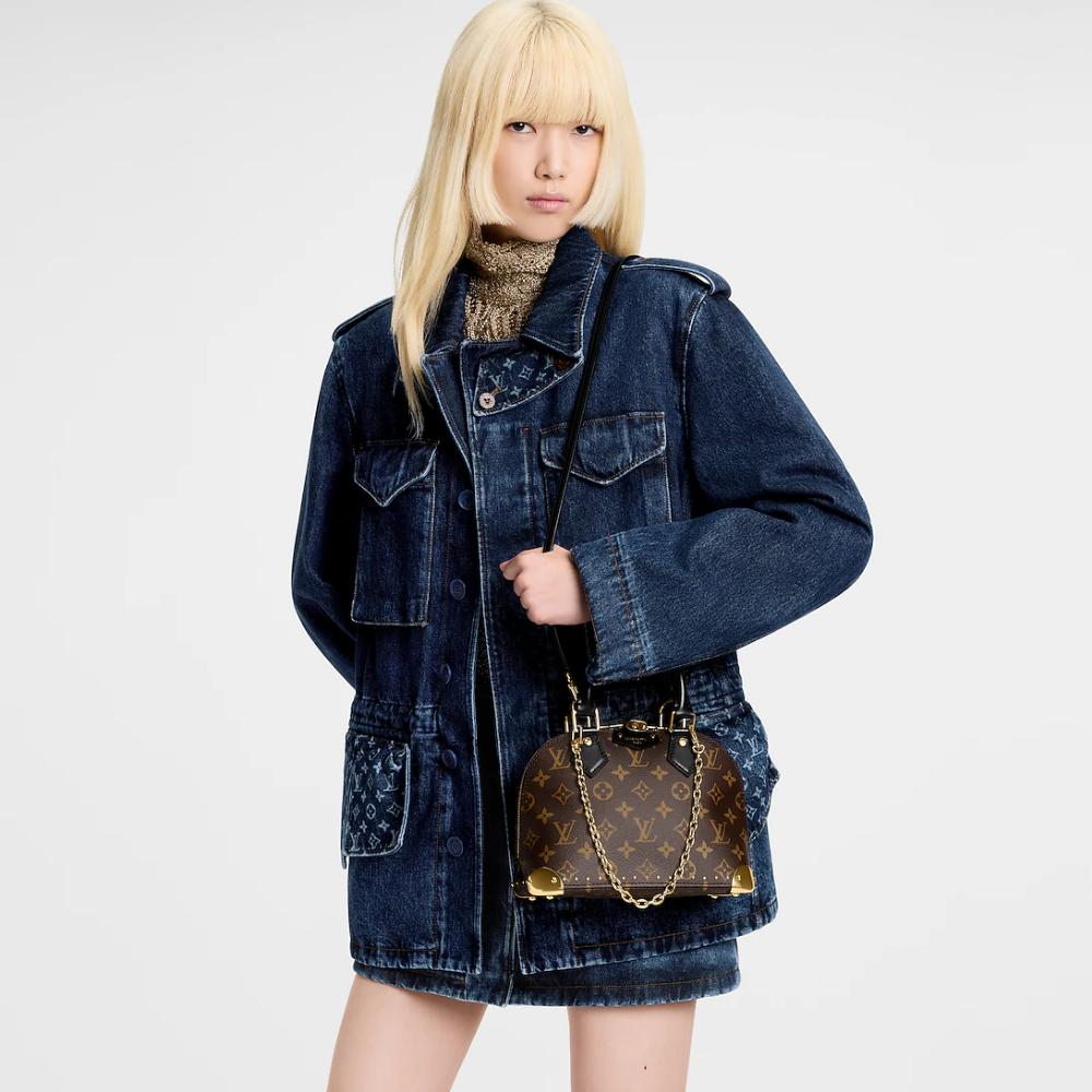 LV Alma Trunk BB Handbag - Brown