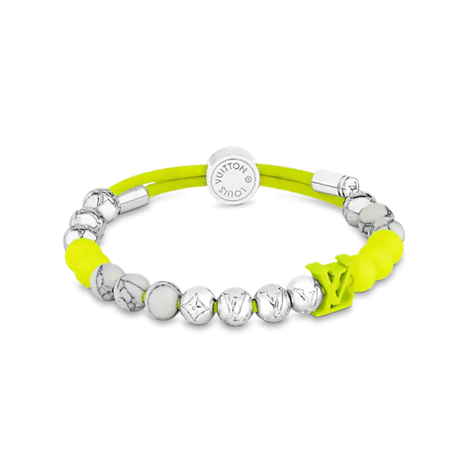 Louis Vuitton Monogram Beads Yellow Bracelet