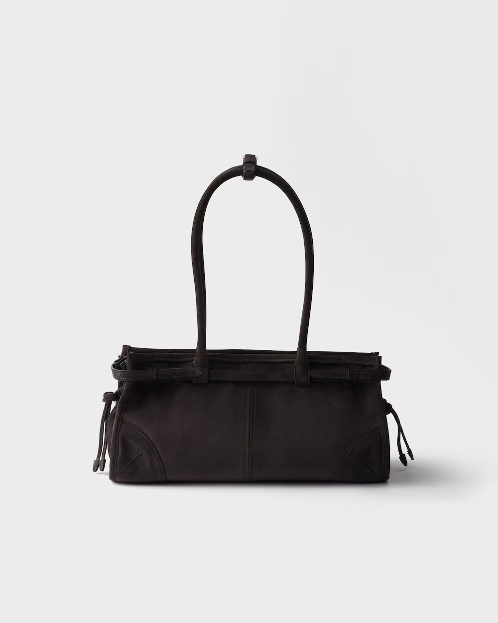 Prada Bonnie Medium Suede Handbag
