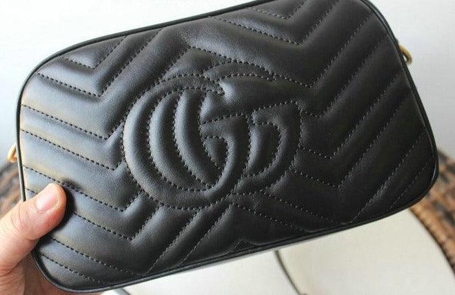 Gucci GG Marmont Small Matelassé Shoulder Bag