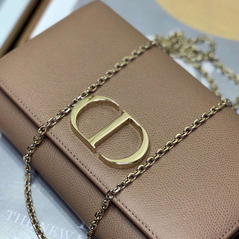 Dior 30 Montaigne Pouch - Bright Brown