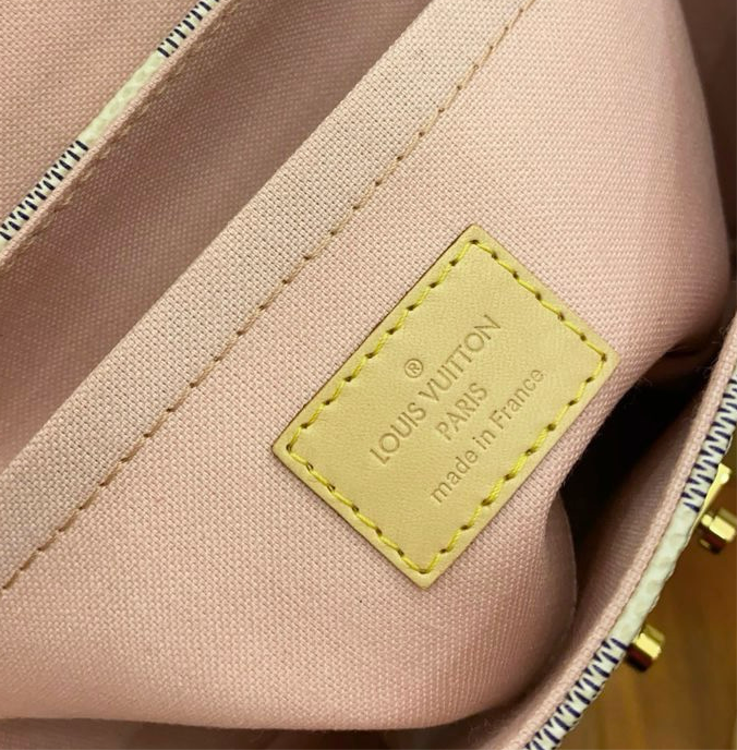 Louis Vuitton Croisette Damier Azur Handbag