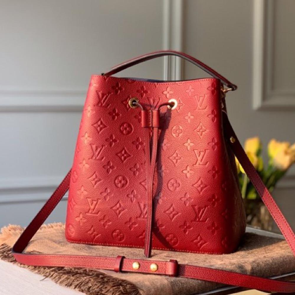 Louis Vuitton Néonoé BB Bucket Bag - Red