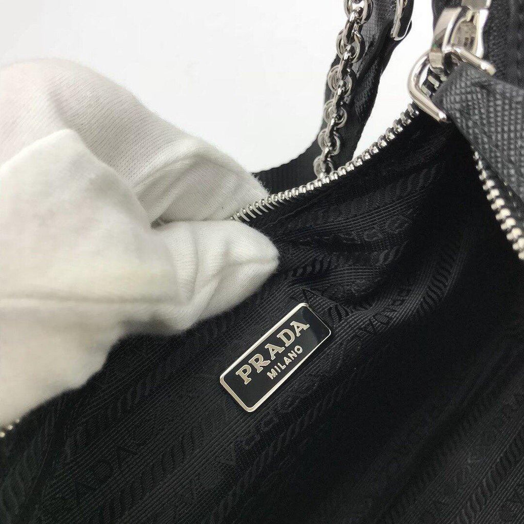 Prada Re-Edition 2005 Re Nylon Bag - Black