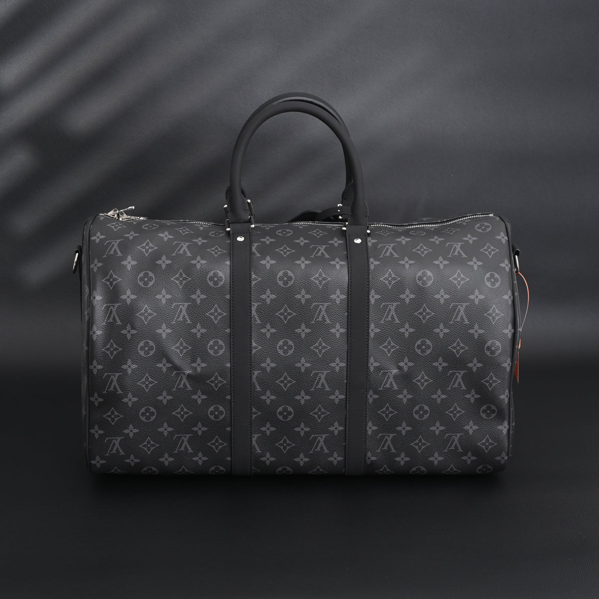 Louis Vuitton Keepall Bandoulière 50 Monogram Eclipse Travel Bag