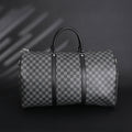 Louis Vuitton Keepall Bandoulière 45 Damier Graphite Canvas Travel Bag