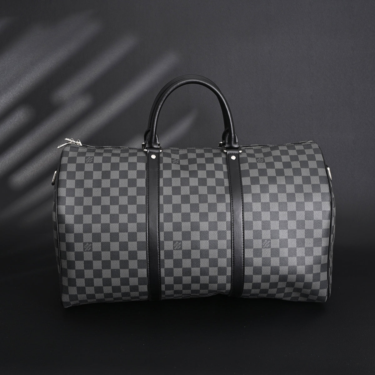 Louis Vuitton Keepall Bandoulière 45 Damier Graphite Canvas Travel Bag