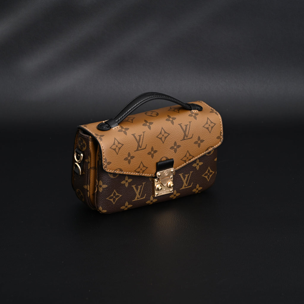 Louis Vuitton Petite Malle Souple Monogram Canvas Handbag