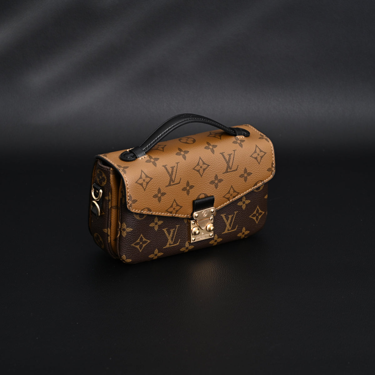 Louis Vuitton Petite Malle Souple Monogram Canvas Handbag