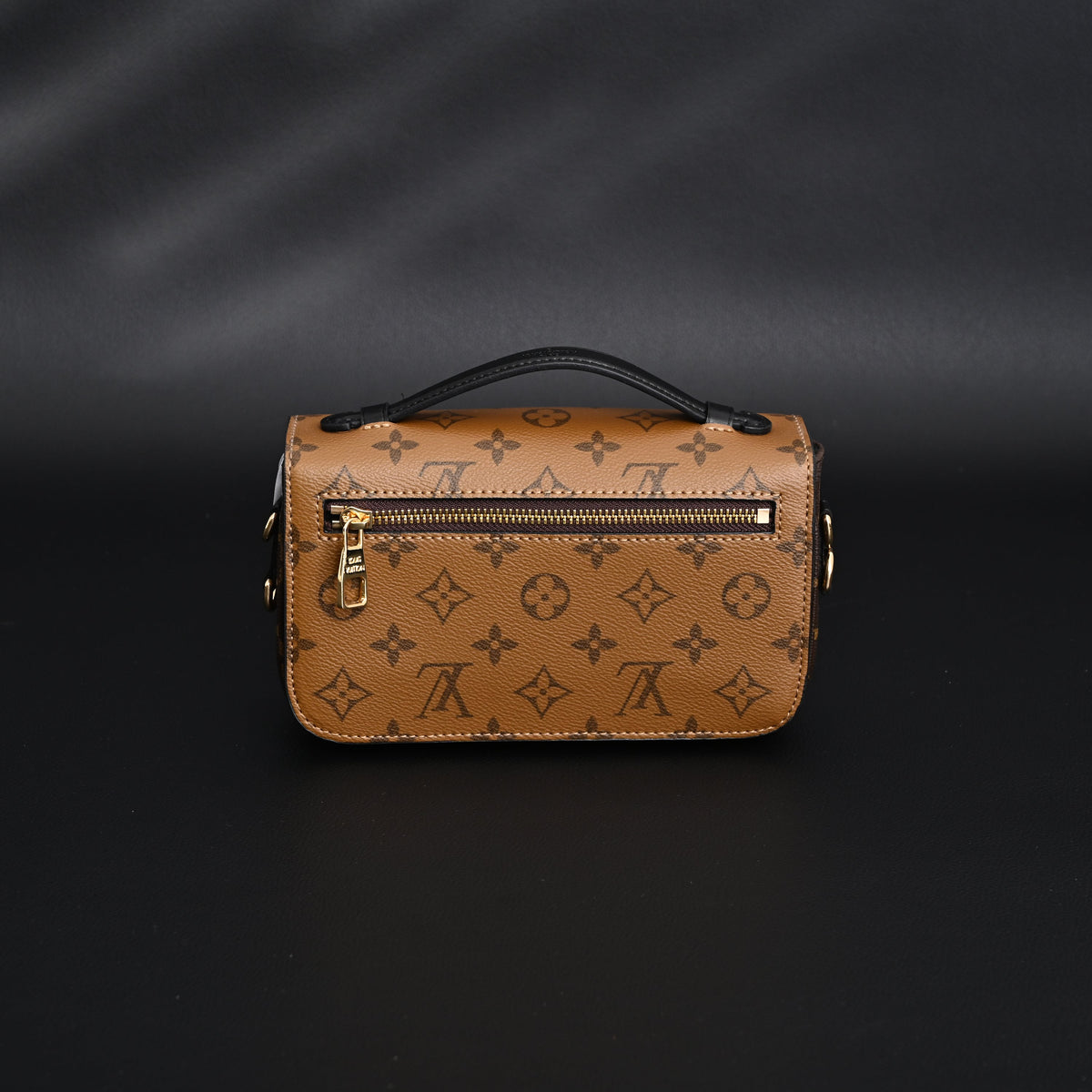 Louis Vuitton Petite Malle Souple Monogram Canvas Handbag