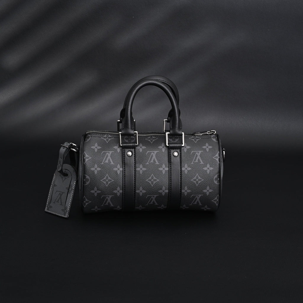 Louis Vuitton Keepall Bandoulière 50 – Monogram Eclipse Canvas Travel Bag