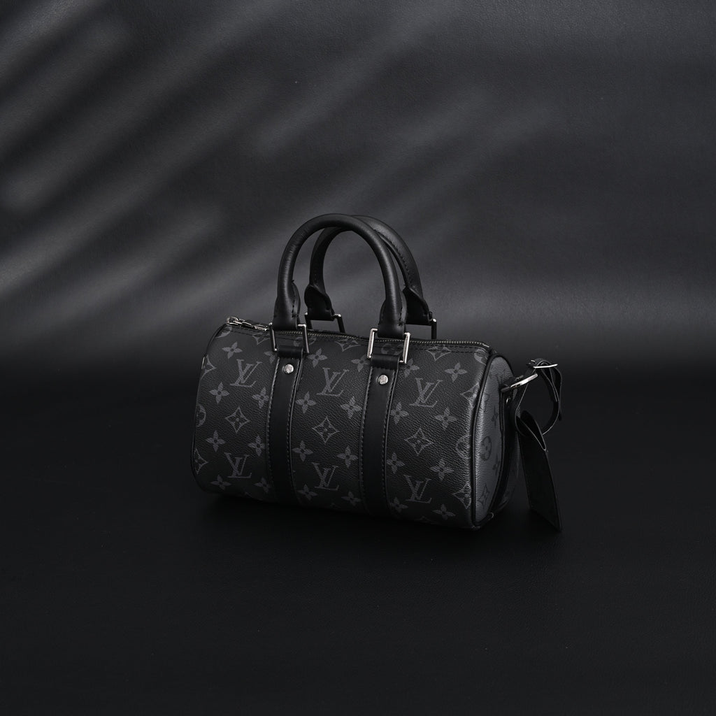 Louis Vuitton Keepall Bandoulière 50 – Monogram Eclipse Canvas Travel Bag
