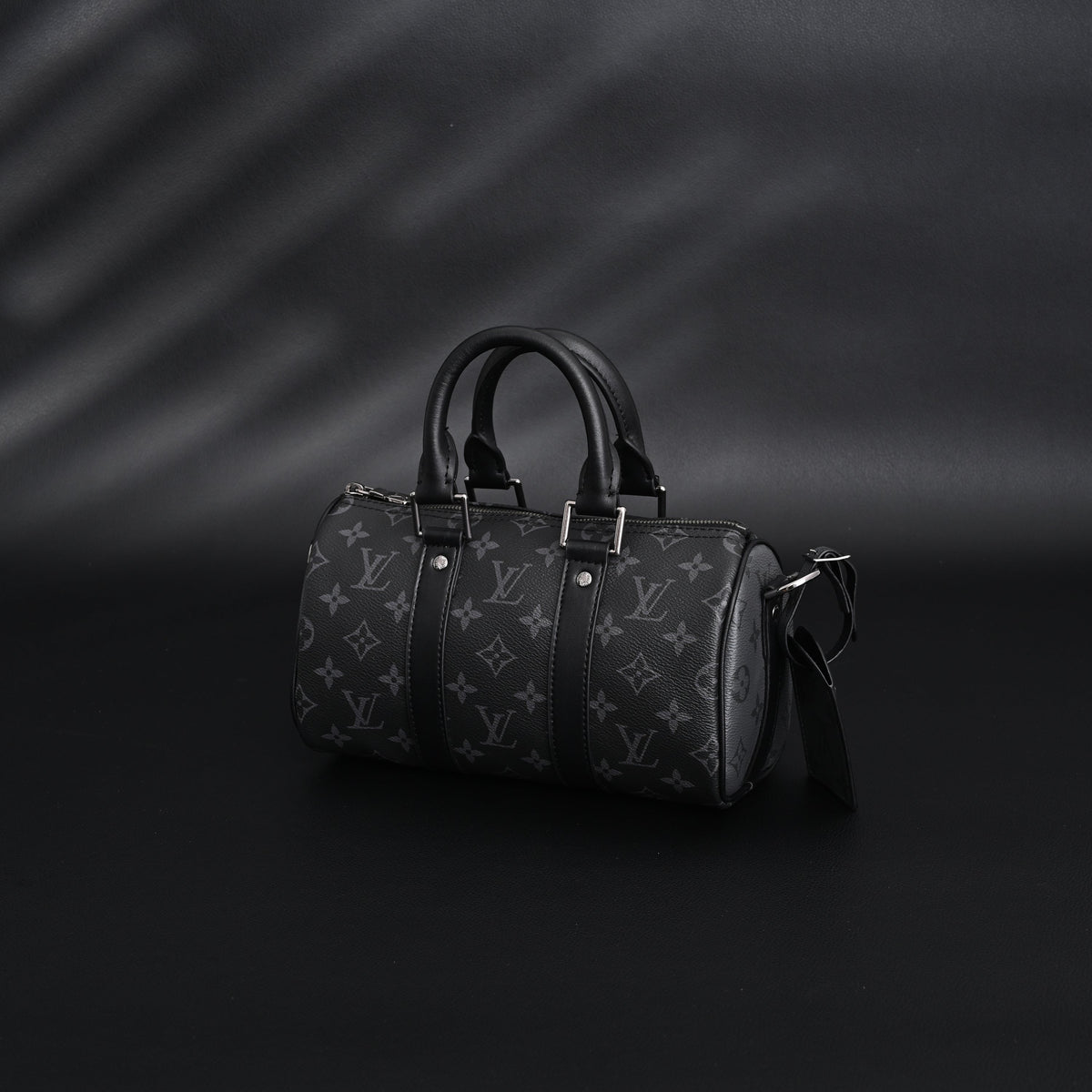 Louis Vuitton Keepall Bandoulière 50 – Monogram Eclipse Canvas Travel Bag