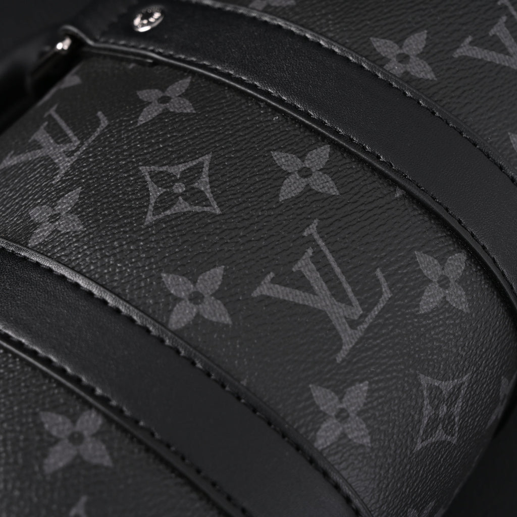 Louis Vuitton Keepall Bandoulière 50 – Monogram Eclipse Canvas Travel Bag