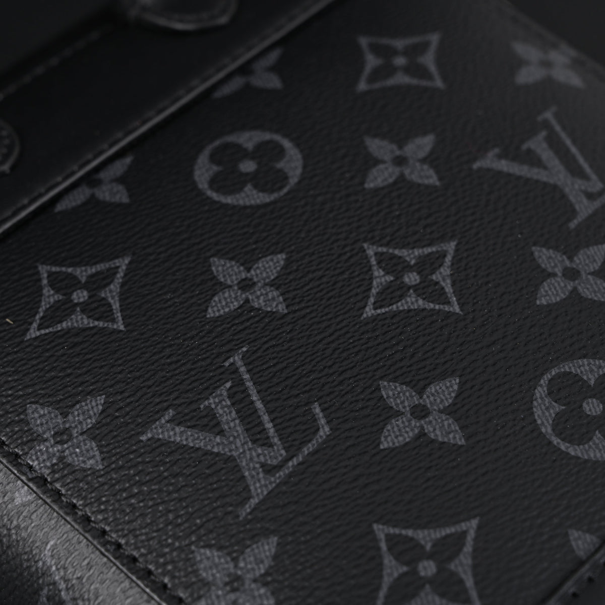 Louis Vuitton Soft Trunk Messenger – Monogram Eclipse Canvas with Silver Chain Handbag