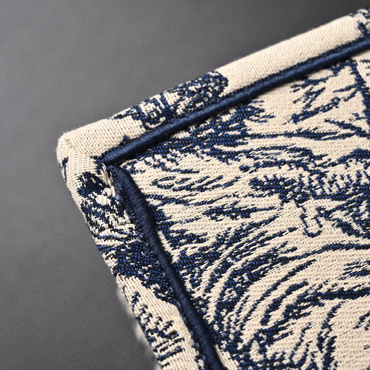Dior Book Tote Bag – Blue Toile De Jouy Embroidery - Blue with Toile De Jouy Pattern