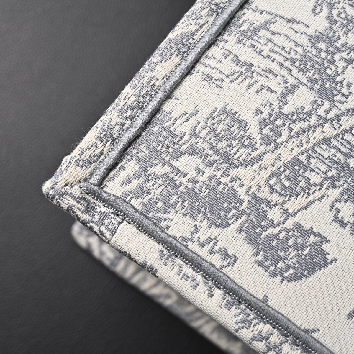 Christian Dior Large Book Tote – Toile De Jouy Embroidery - Classic Grey