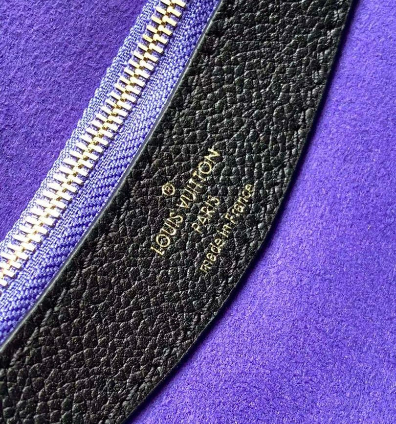 Louis Vuitton Diane Monogram Empreinte Black Satchel Bag