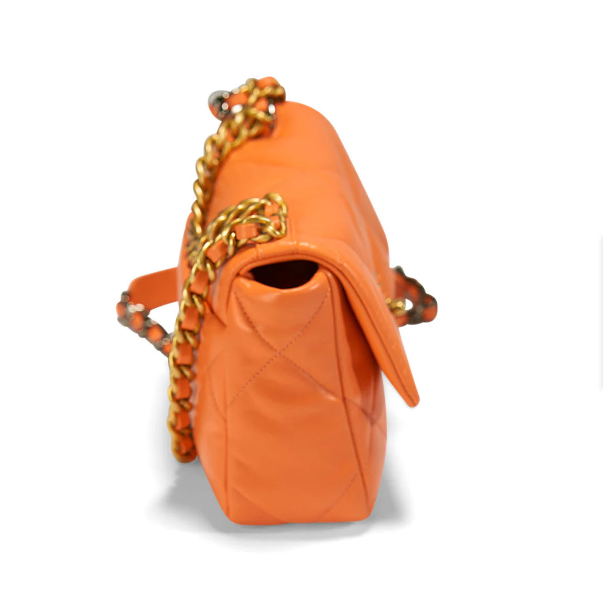 Chanel 19 Flap Bag Orange