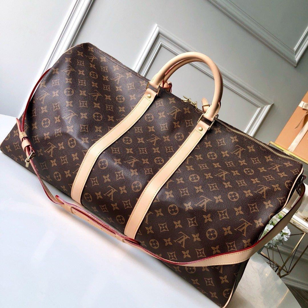 LV Keepall Bandoulière 55 Travel Bag