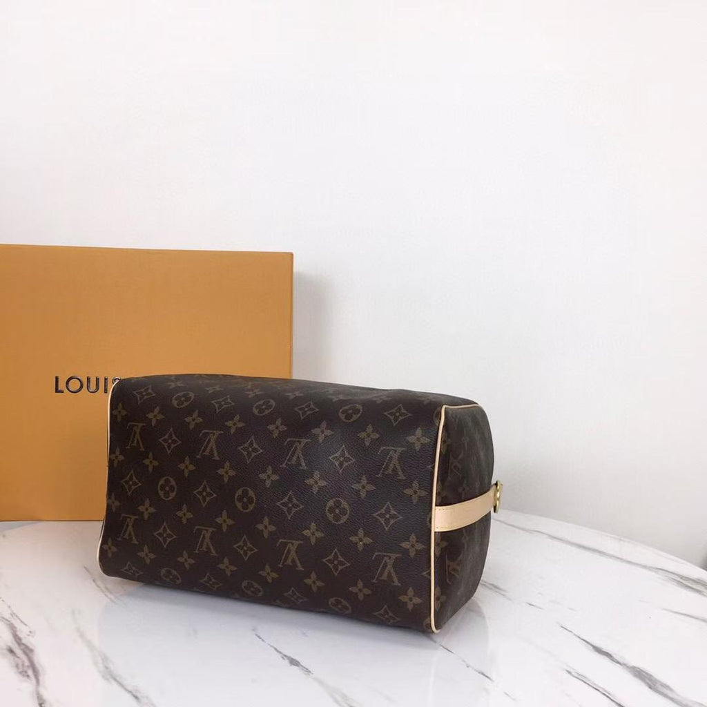 Louis Vuitton Monogram Speedy 30 Bag - Brown Monogram