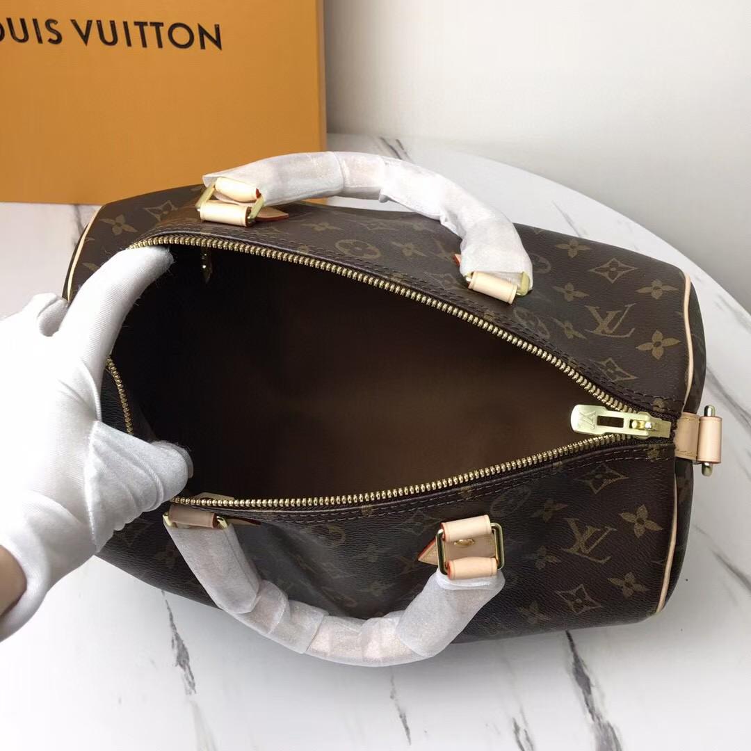 Louis Vuitton Monogram Speedy 30 Bag - Brown Monogram