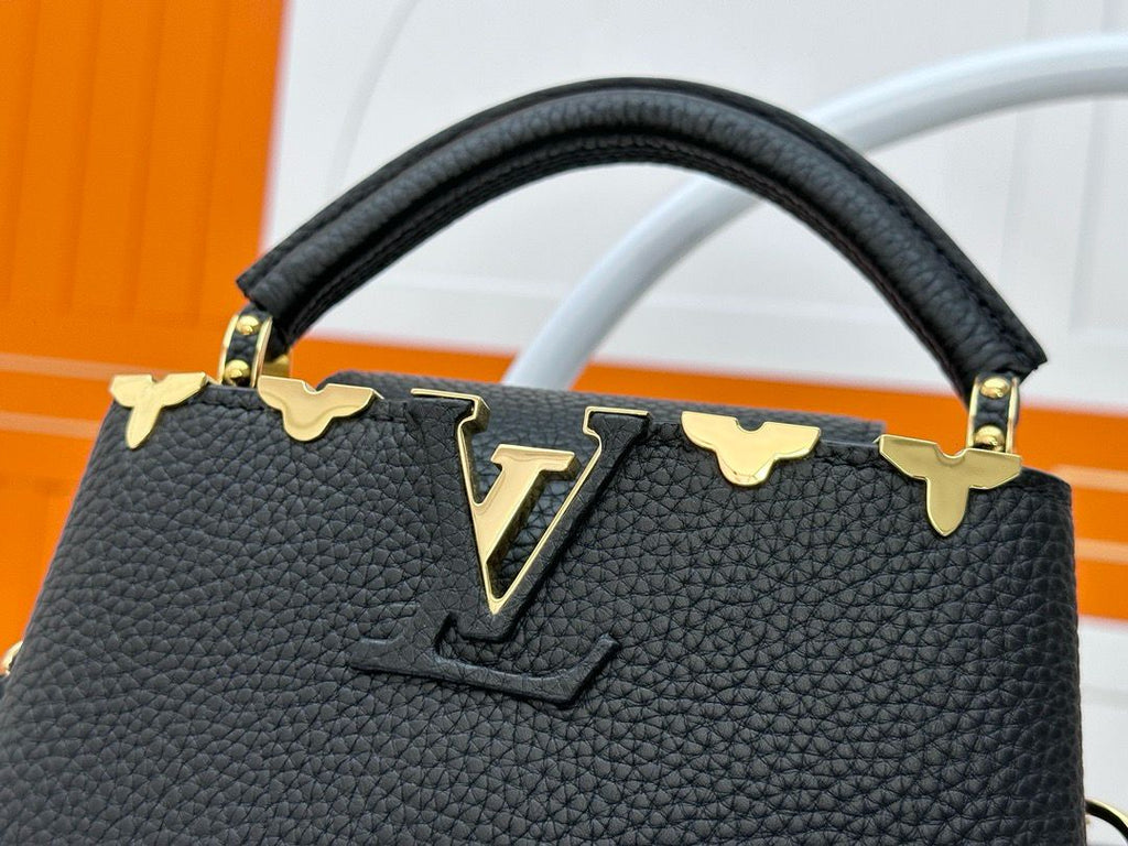 LV Capucines Mini Black Handbag