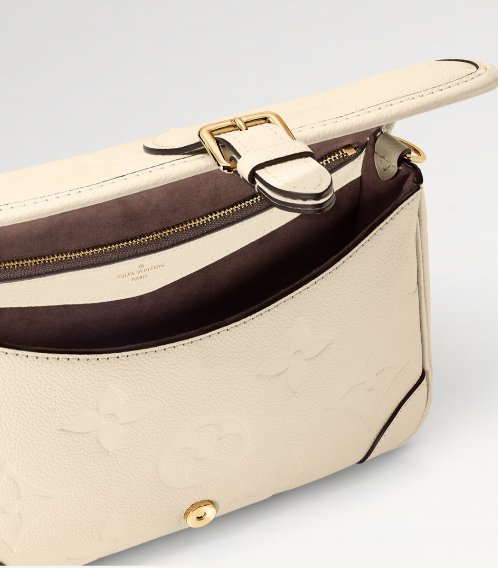 Louis Vuitton Diane Monogram Empreinte Satchel Bag