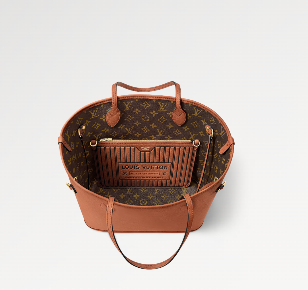 Louis Vuitton Neverfull Inside Out MM Tote Bag