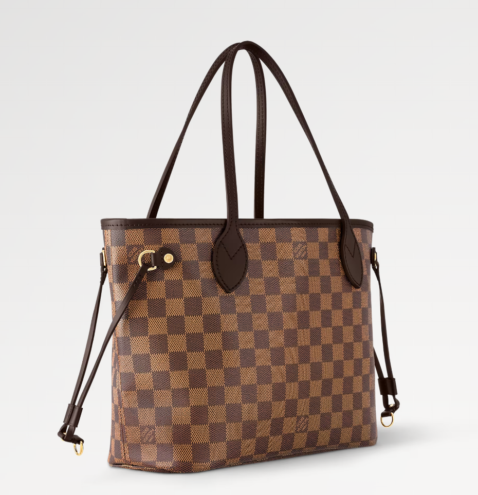 Louis Vuitton Neverfull PM Damier Ebene Tote Bag