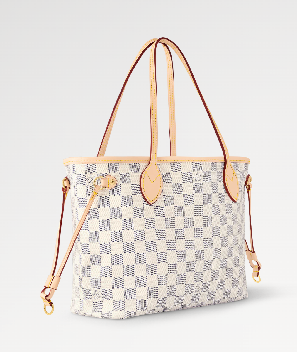 Louis Vuitton Neverfull PM Damier Azur Tote Bag