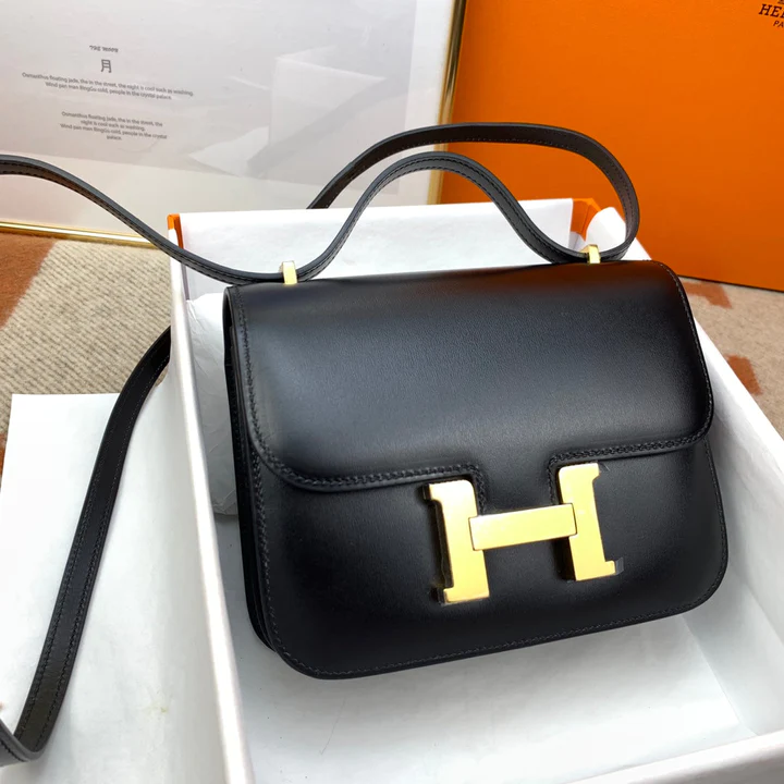 Hermes Constance Bag Mini 14cm - Black